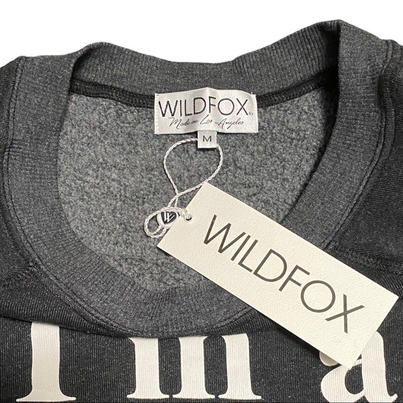 NWT WILDFOX Wildfox I’m A Cat Sommers Sweater - Picture 3 of 3